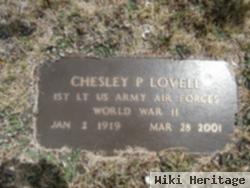 Chesley P Lovell