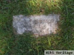 John H Robinson