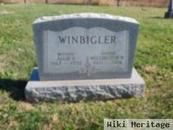 Wellington W Winbigler