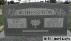 Pete C. Witherspoon