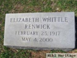 Elizabeth Whittle Renwick