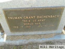 Truman Grant "pete" Dachenbach