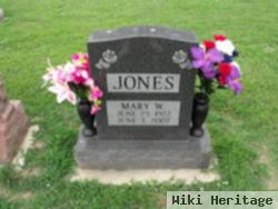 Mary W. Vaughn Jones