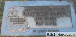 Mary Ellen "ellen" Schoonover Haining