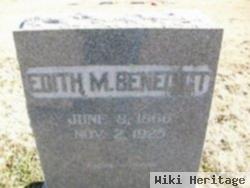 Edith M Blair Benedict