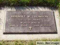 Herbert W "herb" Thomson