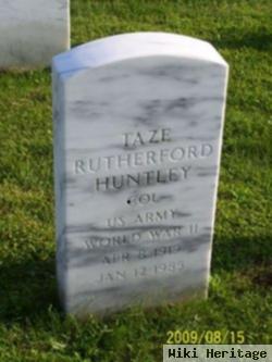 Taze Rutherford Huntley