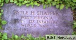 Estle H. Shaffer