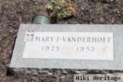 Mary F. Vanderhoff