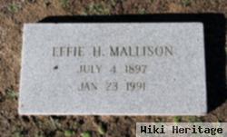 Effie L. Hagans Mallison