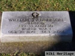 William J Anderson