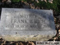 Frank B Rich