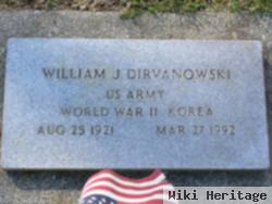 William J Dirvanowski