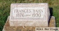 Frances "fannie" Yahn