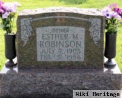 Esther M. Hewlett Robinson