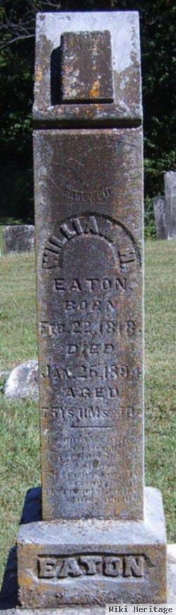 William Harrison Eaton