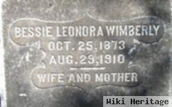 Bessie Leonora Burke Wimberly