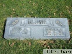 Harold R. Blume