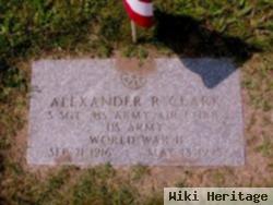 Alexander R. Clark