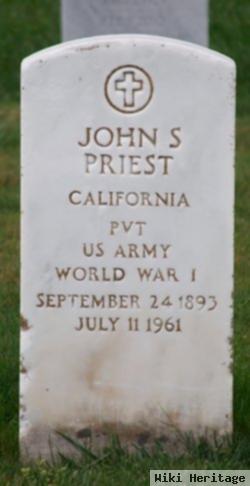 John S Priest
