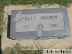 Willie A Peden Holloman