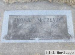 Thomas Frederick Mccready