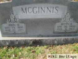 John H Mcginnis