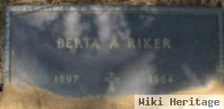 Berta A. Riker