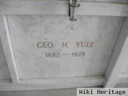 Geo H Yule