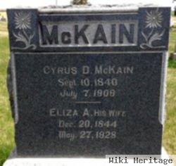 Cyrus D Mckain