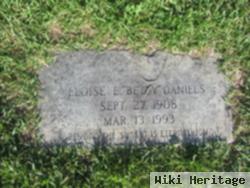 Eloise E. "betsy" Daniels