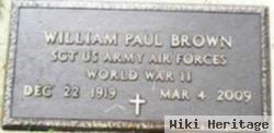 William Paul Brown