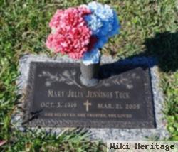 Mary Julia Jennings Tuck