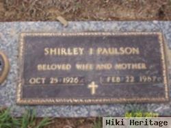 Shirley I Paulson