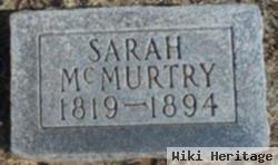 Sarah Mcmurtry