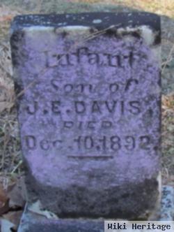 Infant Son Davis