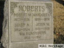 Robert M Roberts