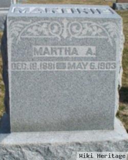 Martha A Martinie