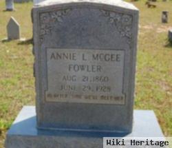 Annie L Mcgee Fowler