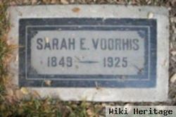 Sarah E Voorhis