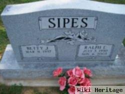 Betty J Sipes