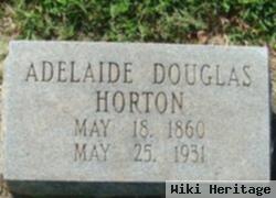 Adelaide Eugenia "addie" Douglas Horton