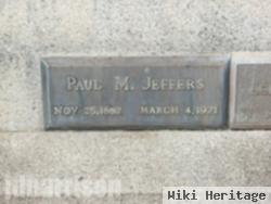 Paul M Jeffers, Sr