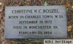 Christine Washington Chew Roszel