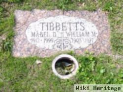 William M Tibbetts