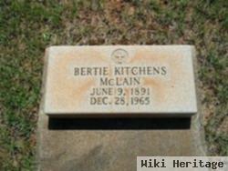 Bertie Kitchens Mclain