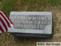 William W Mcewen