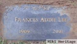 Frances Addie Lee