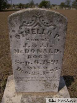 Othello P. Mcdonald