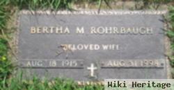 Bertha M Hahn Rohrbaugh